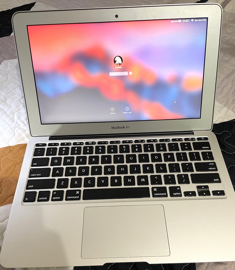 computadoras y laptops - mini MacBook Air 2014, 11-inch, early 2014
Procesador 1.4 ghz Inter core i5 2