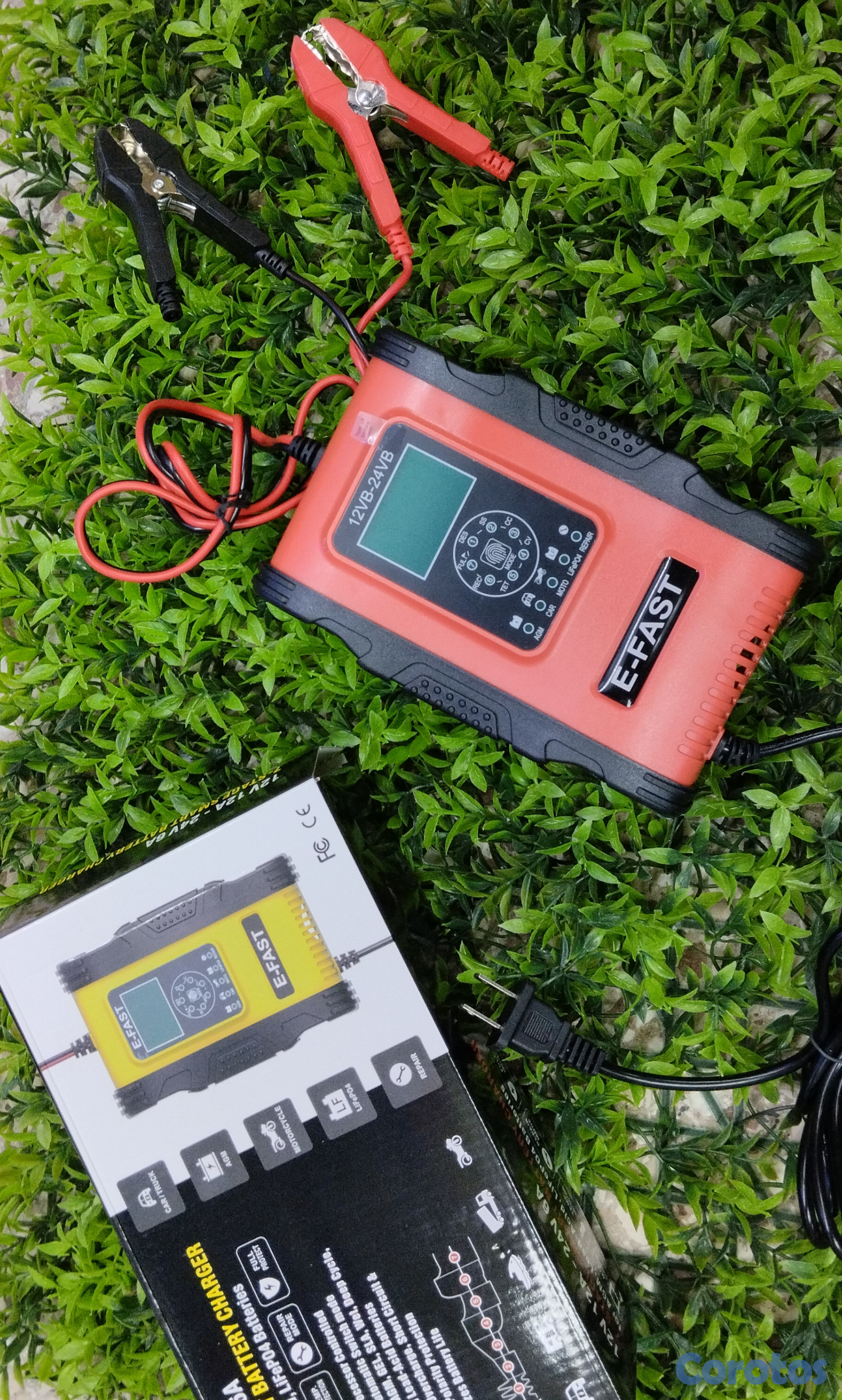 plantas e inversores - MINI CARGADOR BAT, DIGITAL 12 AH 2