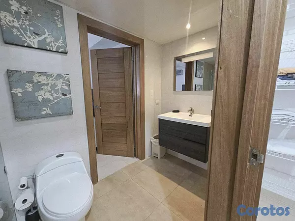 apartamentos - Alquiler de Apartamento Amoblado en Evaristo Morales 10