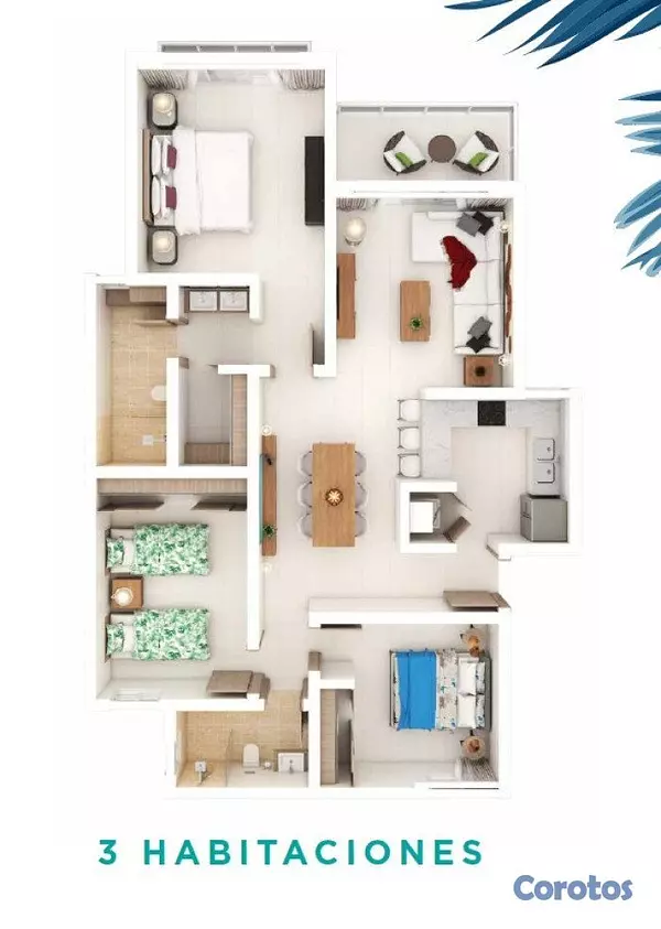 apartamentos - APARTAMENTO EN VENTA EN COCOTAL, PUNTA CANA 2