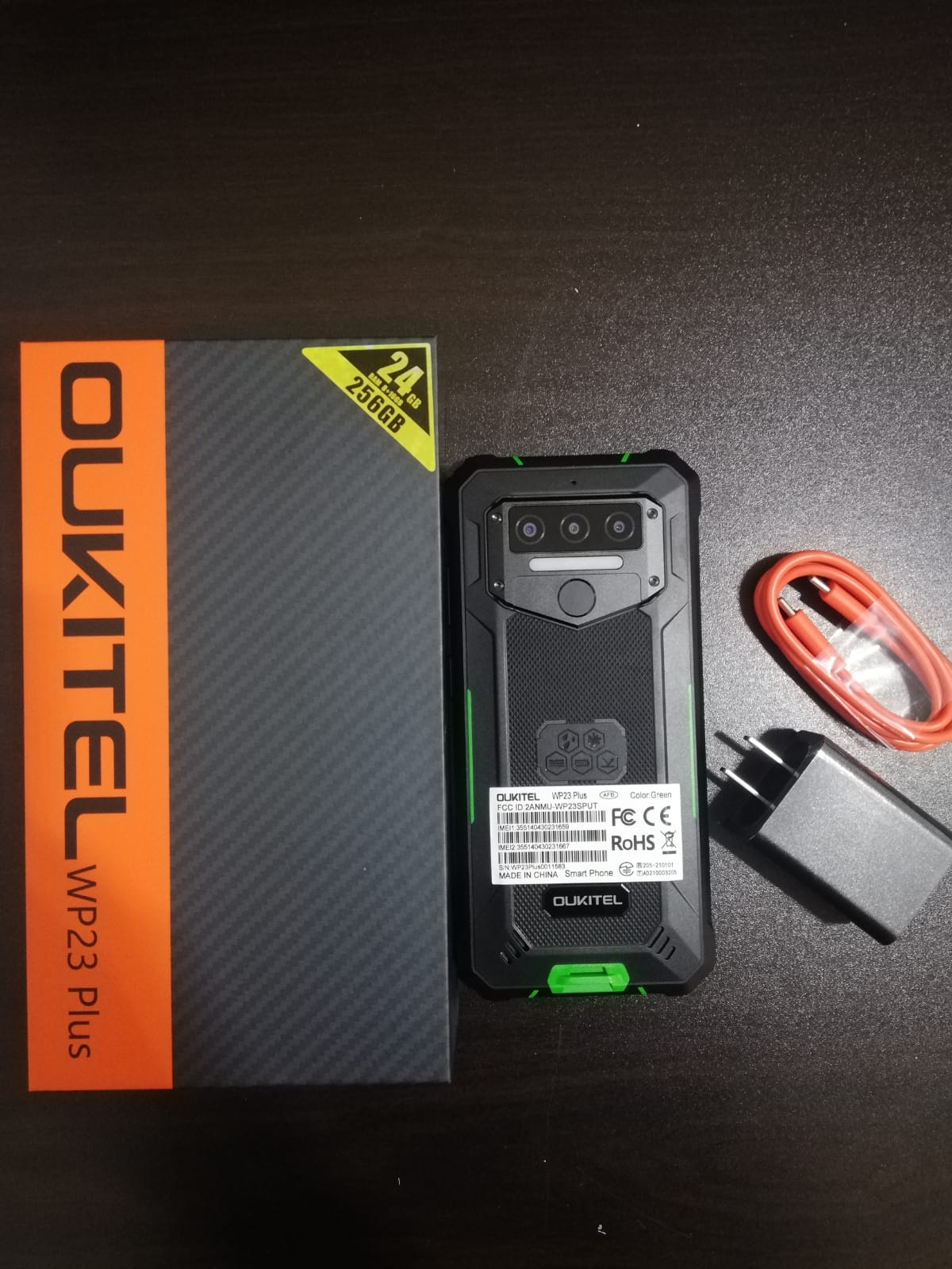 celulares y tabletas - TELEFONO OUKITEL WP23 PLUS  256+16GB 4