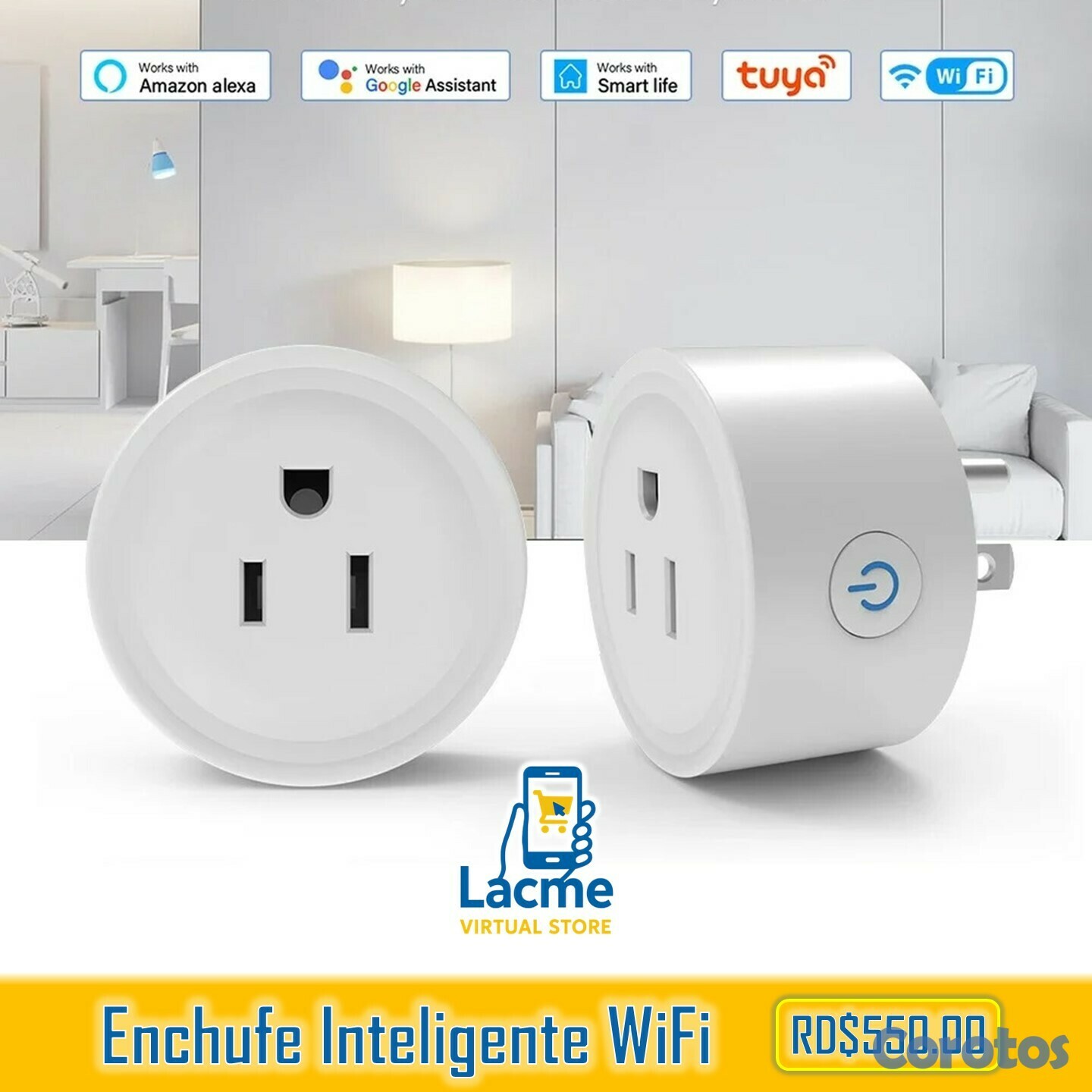 otros electronicos - Enchufe / tomacorriente Inteligente WiFi 1