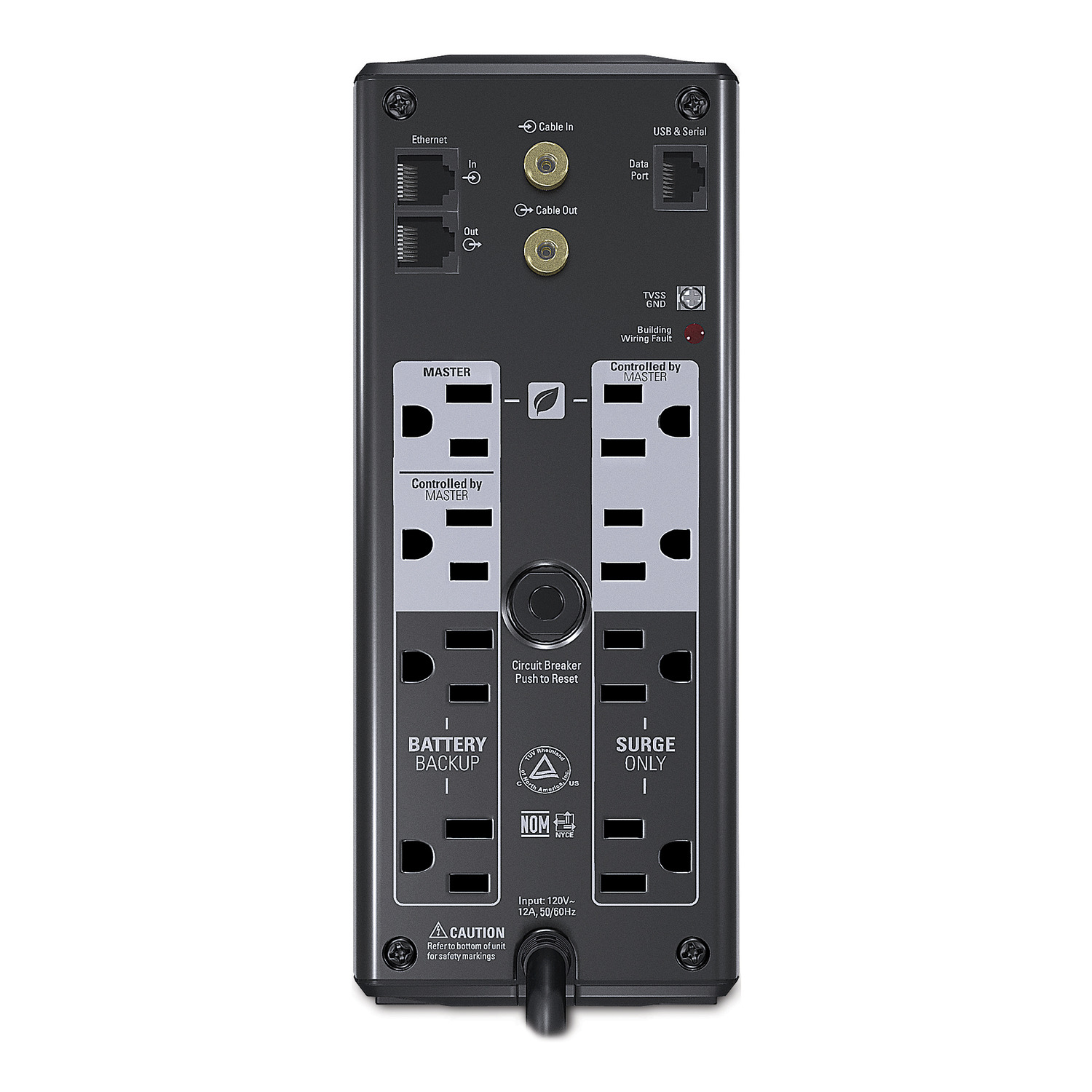 computadoras y laptops - UPS APC BACKUP PRO 1000 Modelo BR1000G NUEVO 2