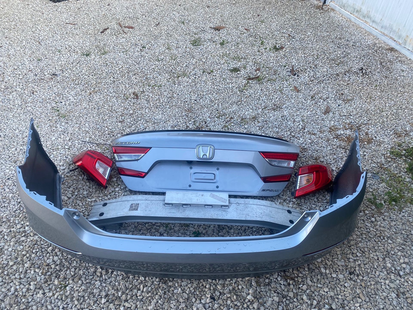 accesorios para vehiculos - Honda Accord 2018 2022 bumper Trasero Tapa del Baul