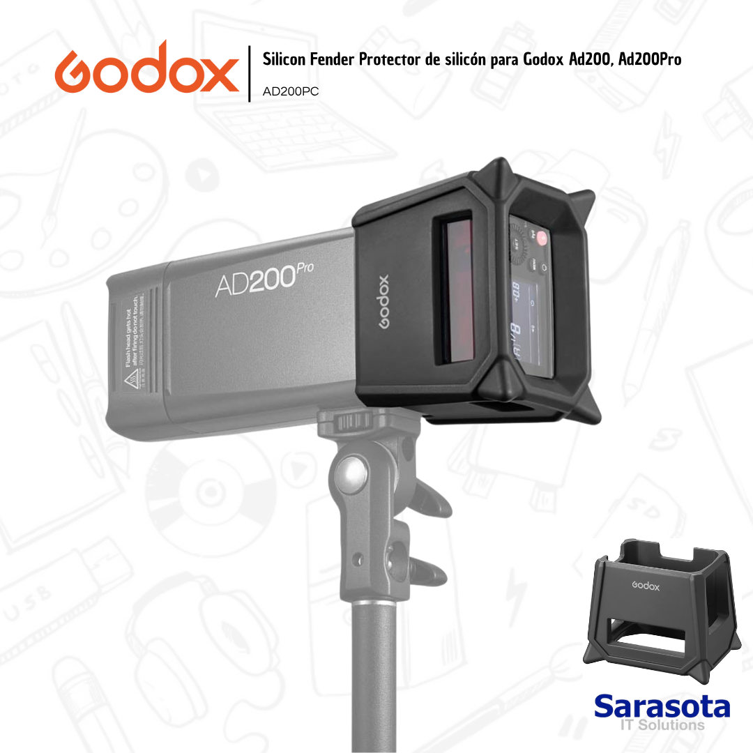 accesorios para electronica - Silicon Fender Protector de silicón para Godox Ad2 2