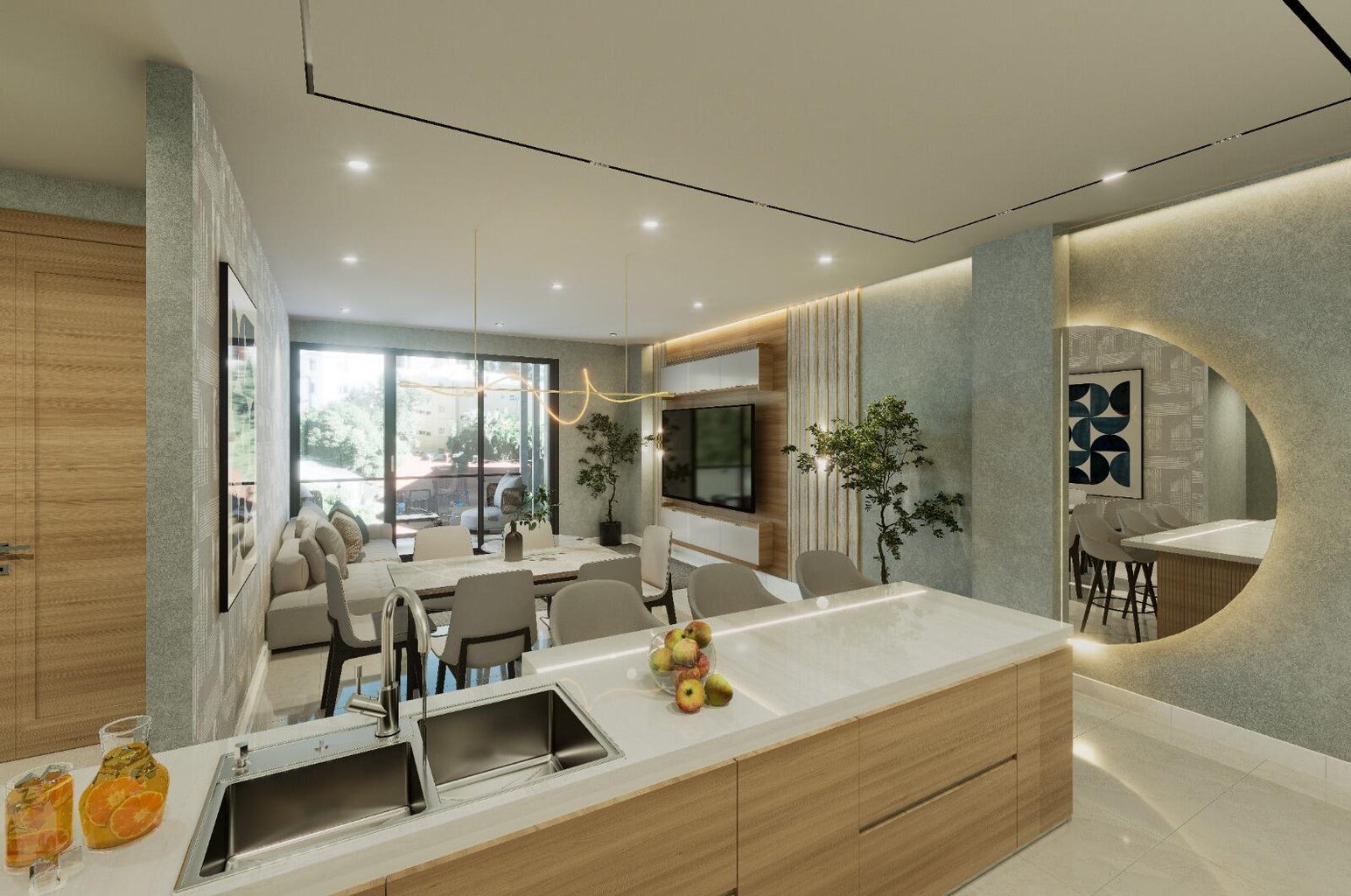 apartamentos - Proyecto en desarrollo  con aptos de Una, Dos y Tres habitaciones. 0