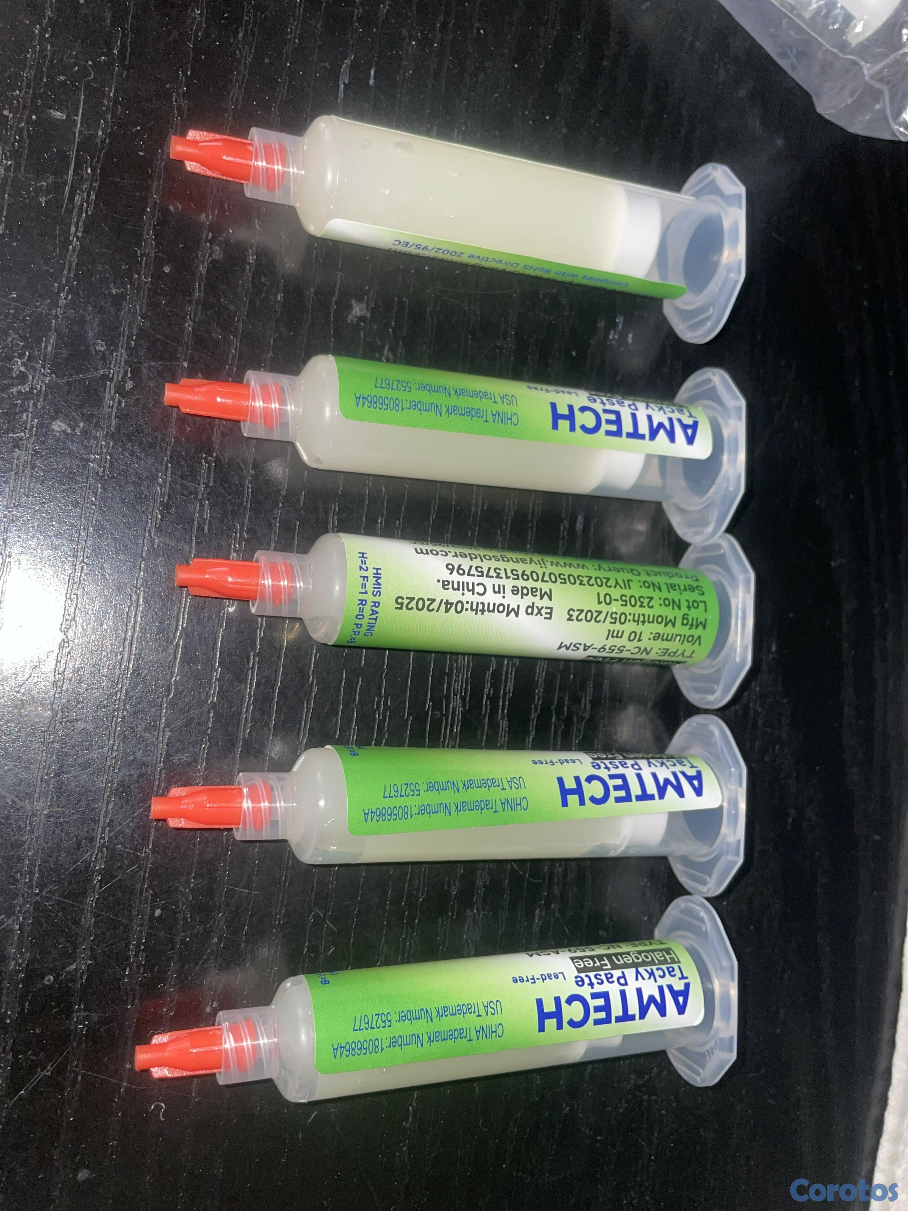 accesorios para electronica - pasta flux para soldadura smd electronica 4