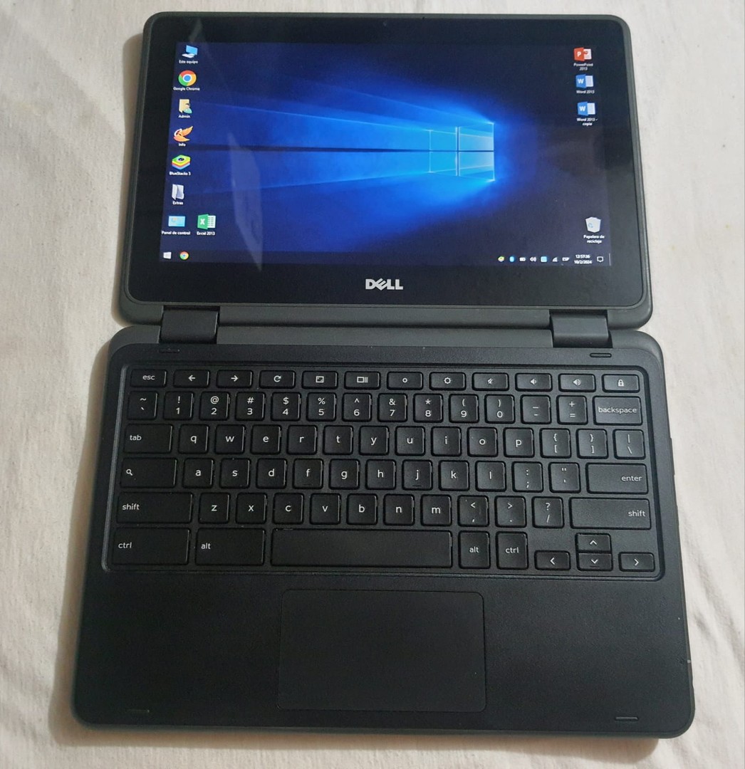 computadoras y laptops - Laptop Dell pantalla Tactile 12 pulg 32gb SSD 4gb RAM 2