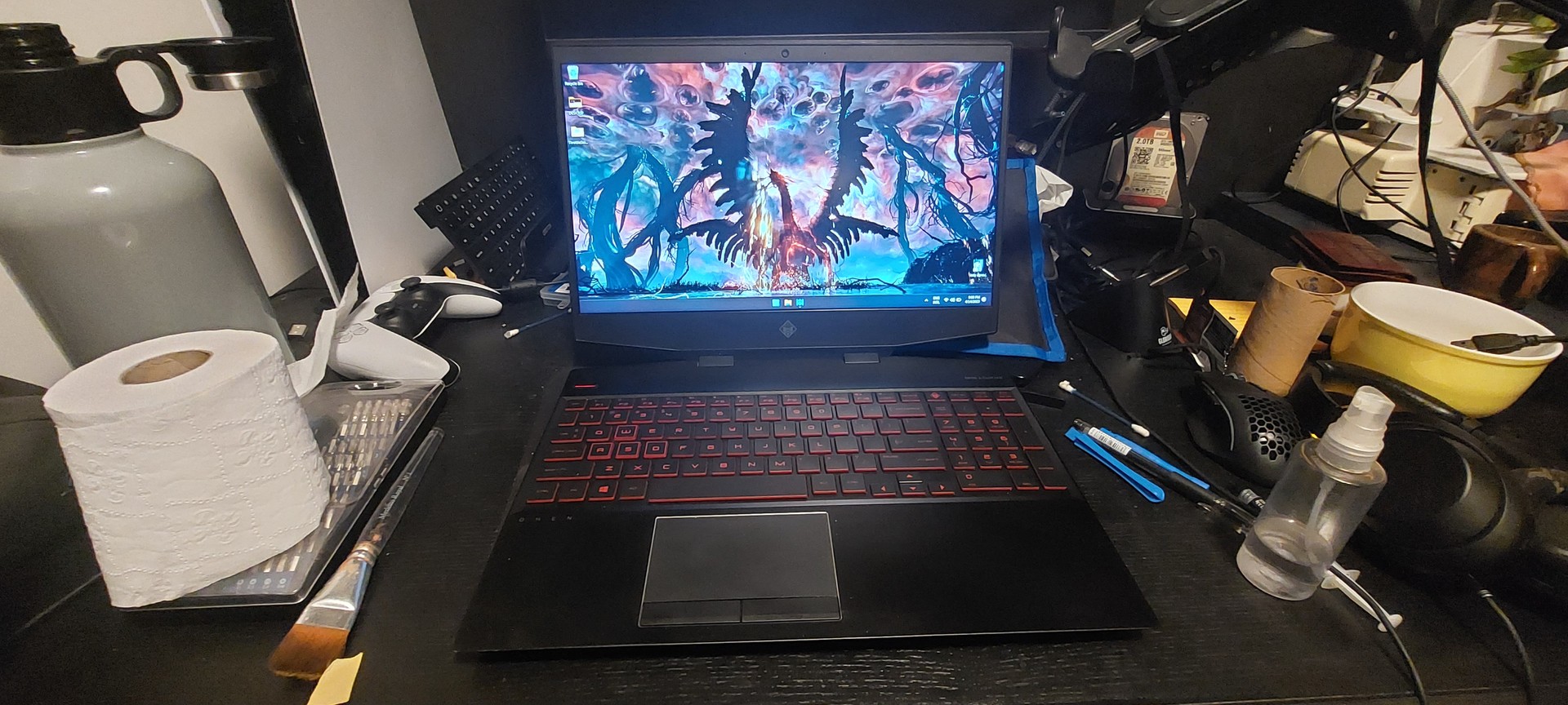 computadoras y laptops - HP OMEN 15 DH-000X INTEL I7 RTX 2060 32G RAM DDR4 3
