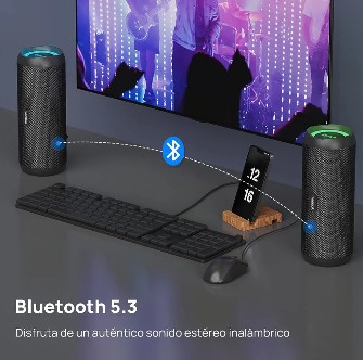 camaras y audio - Bocina Bluetooth SP919 VIDVIE 2