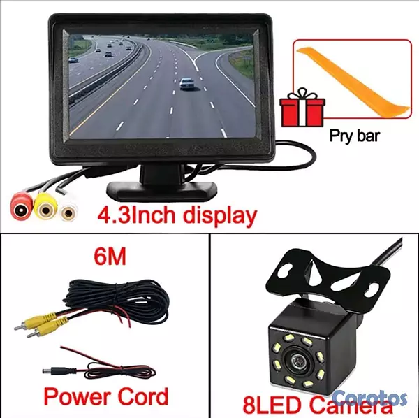 otros electronicos - Monitor de carro 4.3" 4
