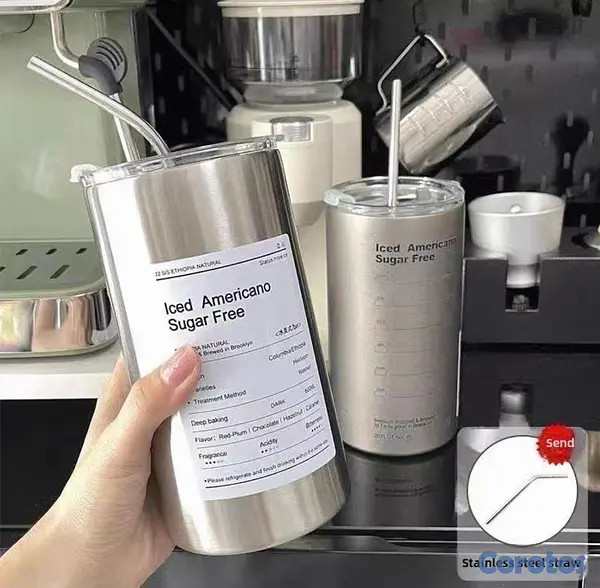 decoración y accesorios - termo térmico acero inoxidable 600ML 2