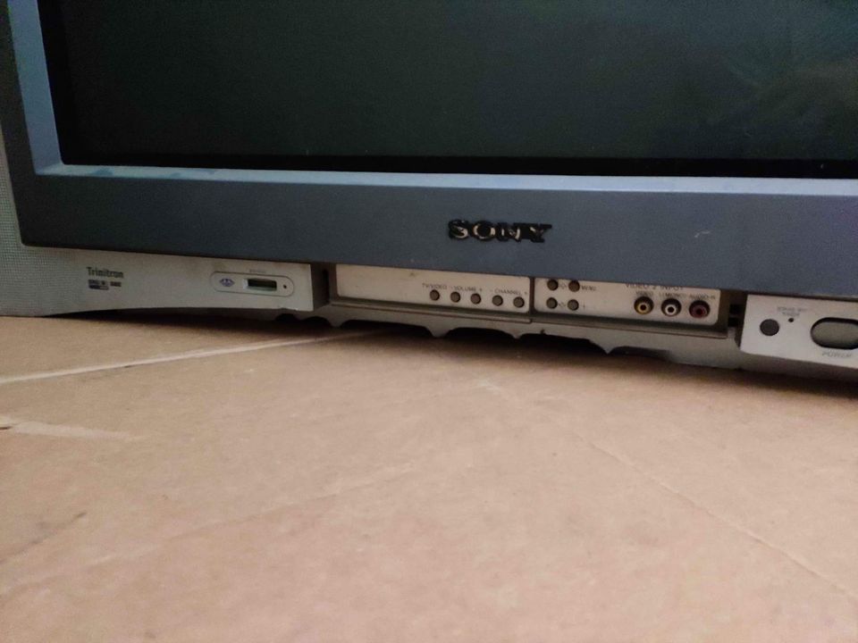 tv - TV CRT Cacón Sony Trinitron de 32" LEER BIEN 4