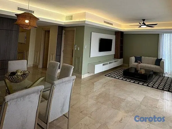 apartamentos - Apartamento en Alquiler en Piantini Amueblado de T 3