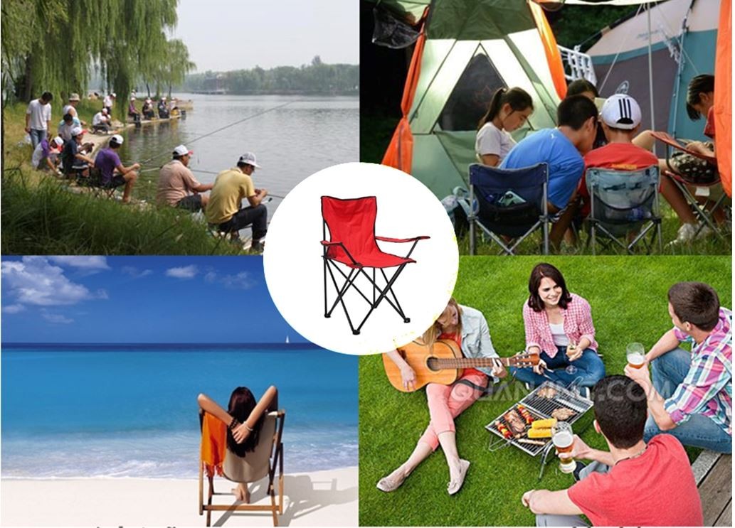 herramientas, jardines y exterior - Silla plegable de exterior con portavasos ideal para playa, camping, etc. OFERTA 6