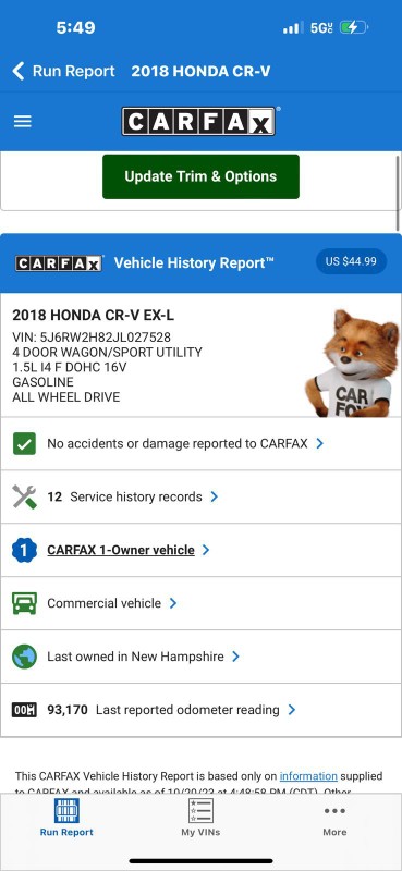 jeepetas y camionetas - Honda crv exl 2018 clean  4