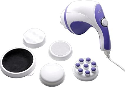salud y belleza - Masajeador electrico Relax and SpinTone con cabezales intercambiables 4