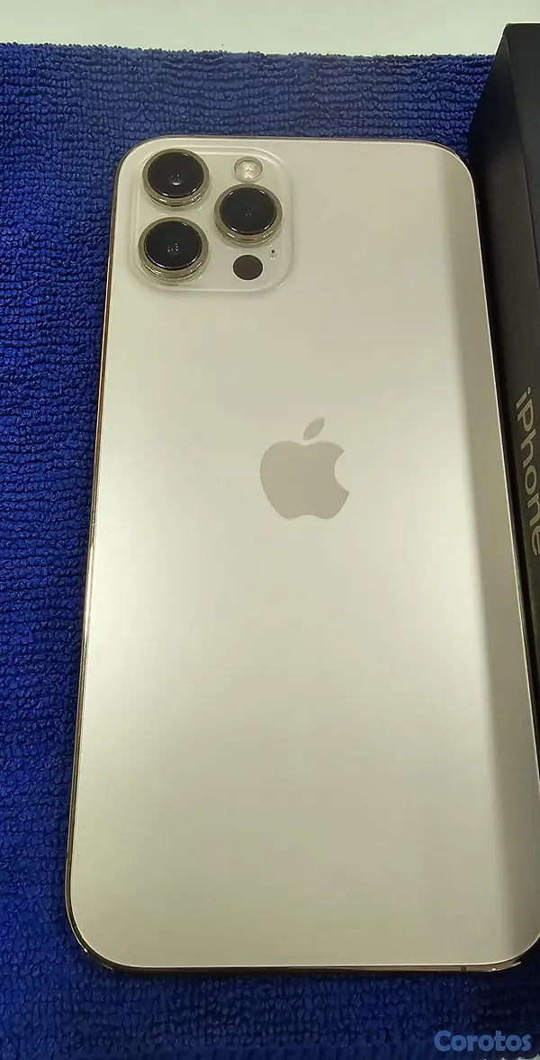 celulares y tabletas - iphone 12 Pro Max Gold Dorado 128gb en Caja Factory Unlocked  3