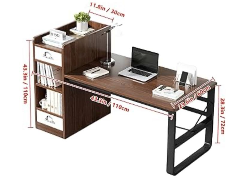 muebles y colchones - ESCRITORIO ESTANTE   0