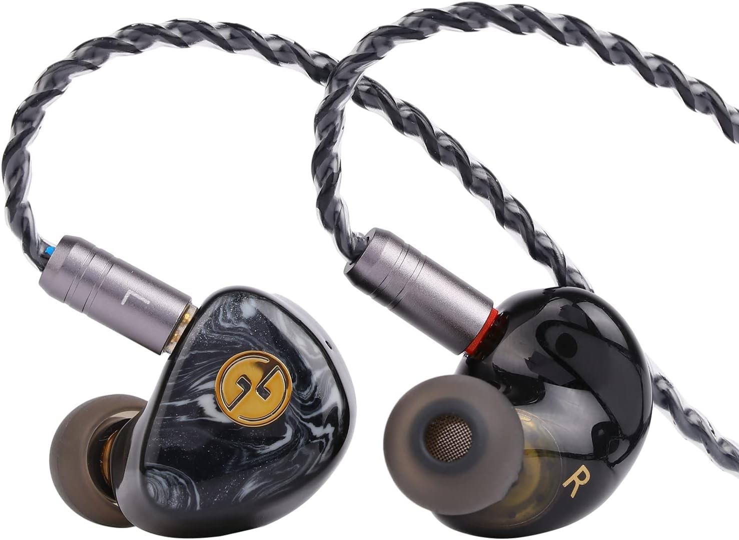 camaras y audio - TinHifi T3 Plus In Ear Monitor IEM 1DD 10mm cable desmontable 2 pines 0.78mm