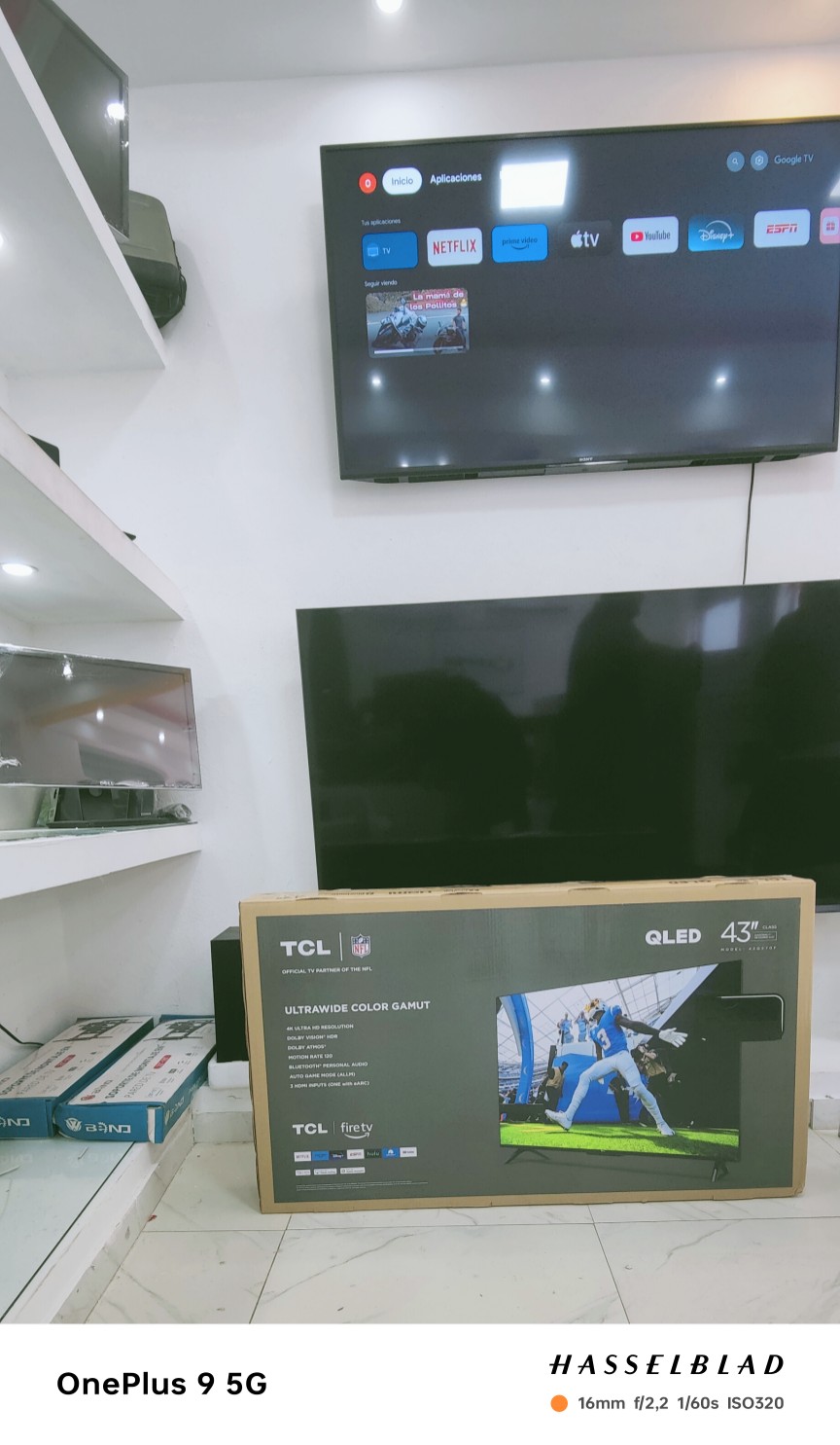 tv - TV TCL 43" QLED FIRE TV/Smart TV 4K/1 año de garantía/ somos tienda 