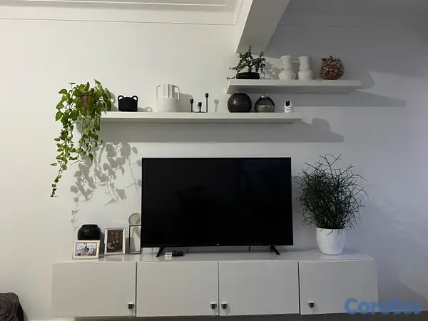decoración y accesorios - Mueble de TV y dos tablas de pared  2