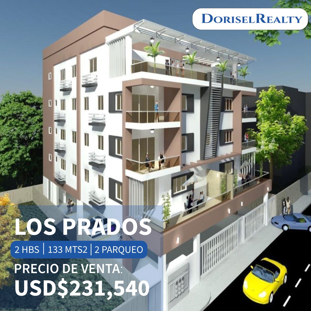 apartamentos - VENTA DE APARTAMENTOS EN PROYECTO UBICADO EN LOS PRADOS