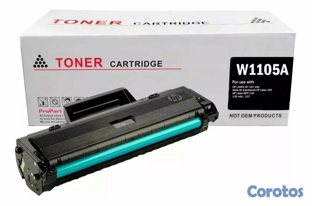 impresoras y scanners - TONER GENERICO PARA HP 105A - W1105A -PARA IMPRESORAS LASERJET  - 107A , M137NW