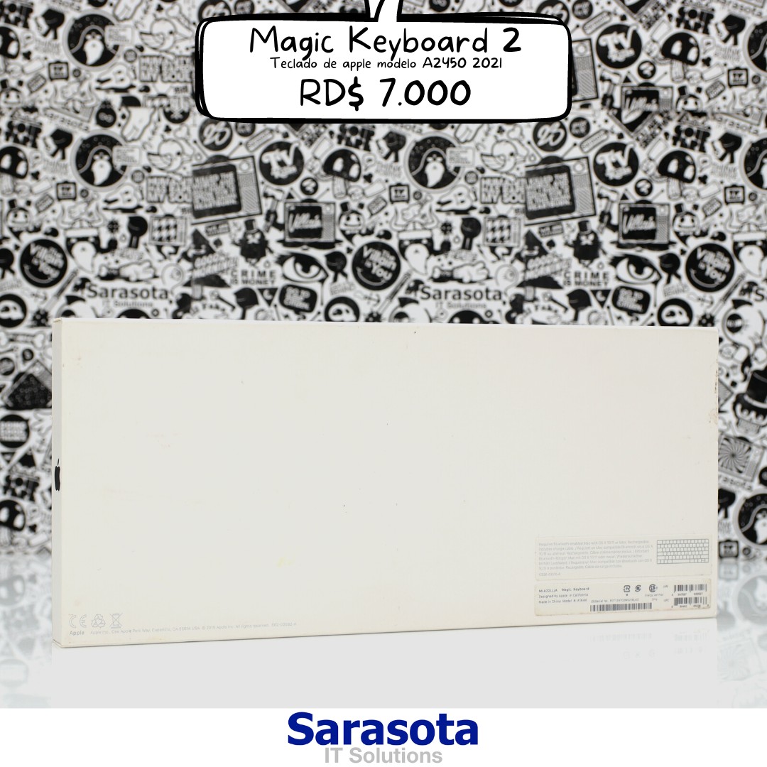 accesorios para electronica - Magic Keyboard 2 de apple, garantía de 12 meses 1