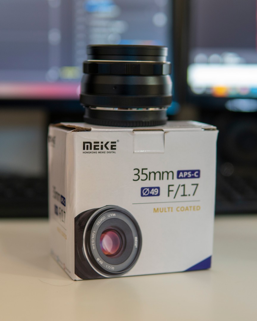 camaras y audio - Lente MFT MEIKE 35mm APS-C