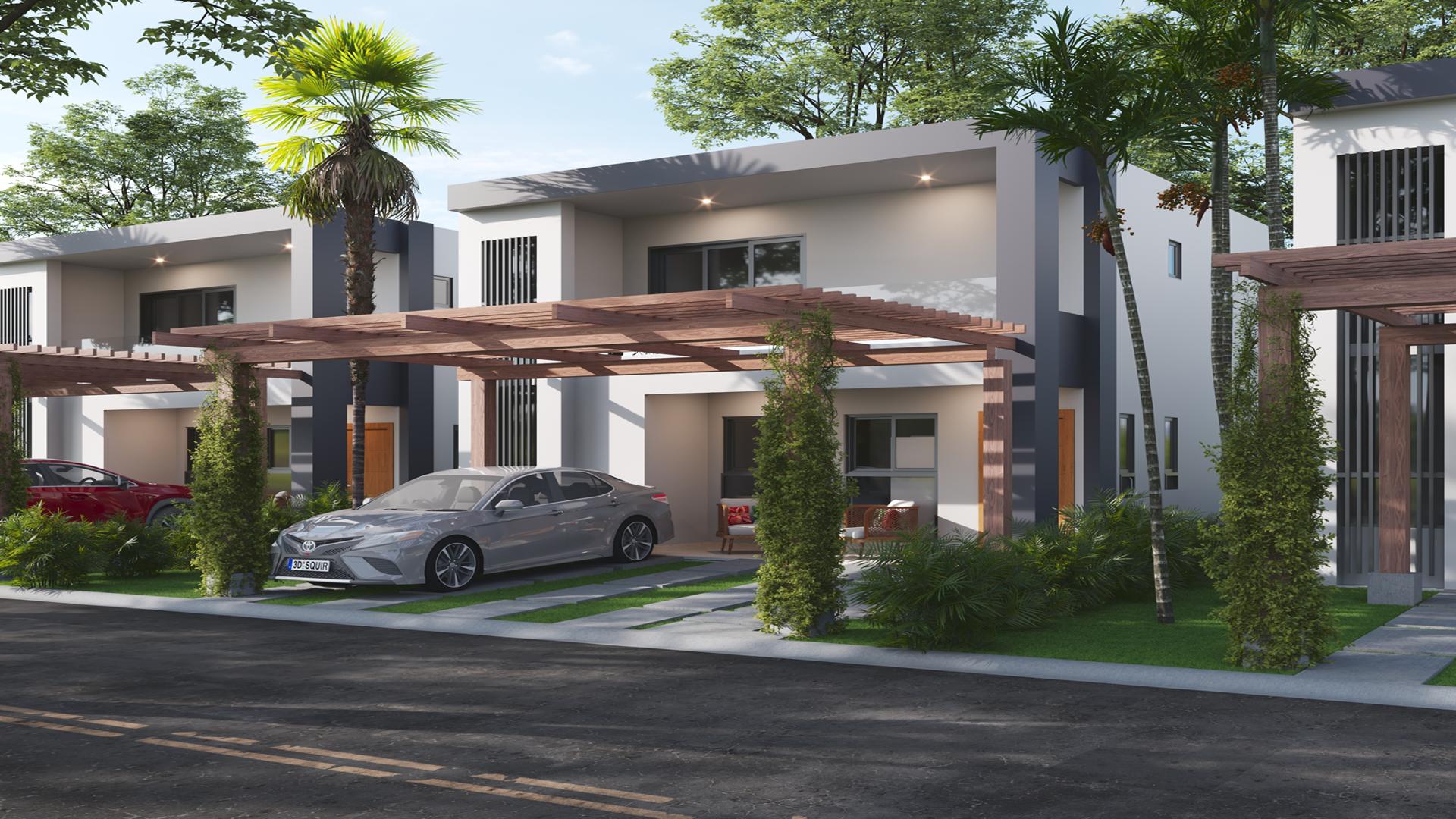 casas - Villas Eco-sostenible con Paneles Solares Bavaro, Punta Cana. | ATALIA VILLAS 8