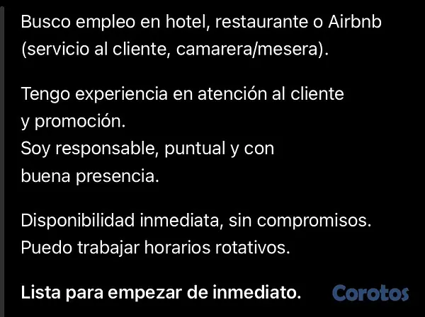 candidatos - Busco empleo  2