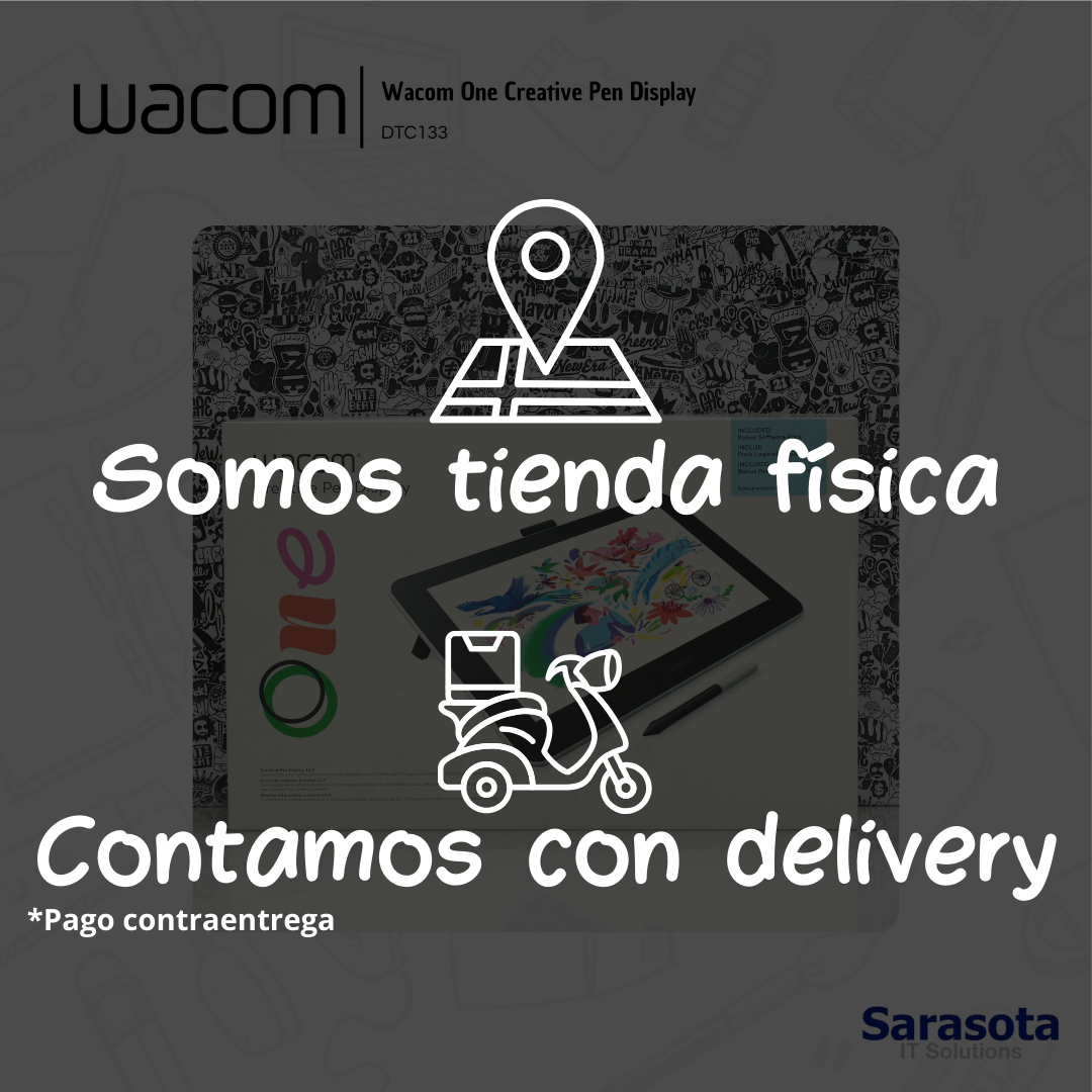 accesorios para electronica - Wacom One Pen Display (Somos Sarasota) 2