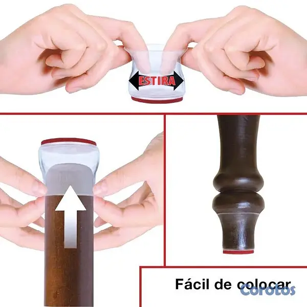decoración y accesorios - Protectores para patas de sillas y muebles Ruby Sl 3