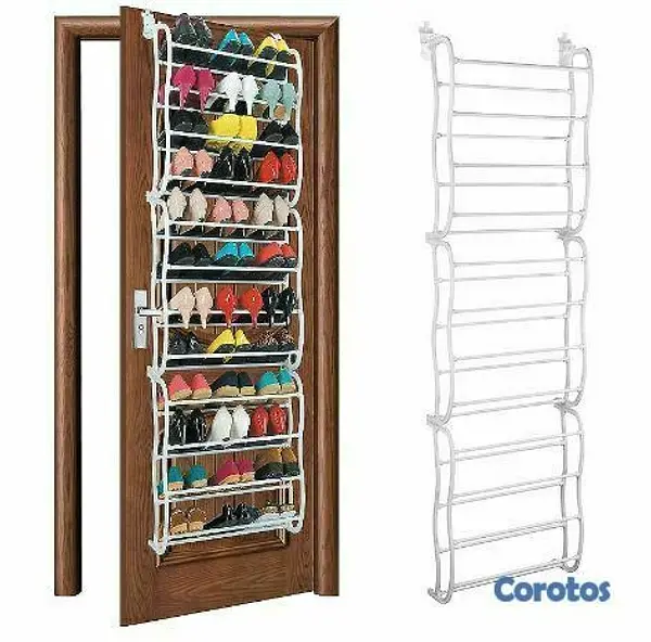 decoración y accesorios - Zapatero para Puerta – Colgante y Ahorra espacio 2