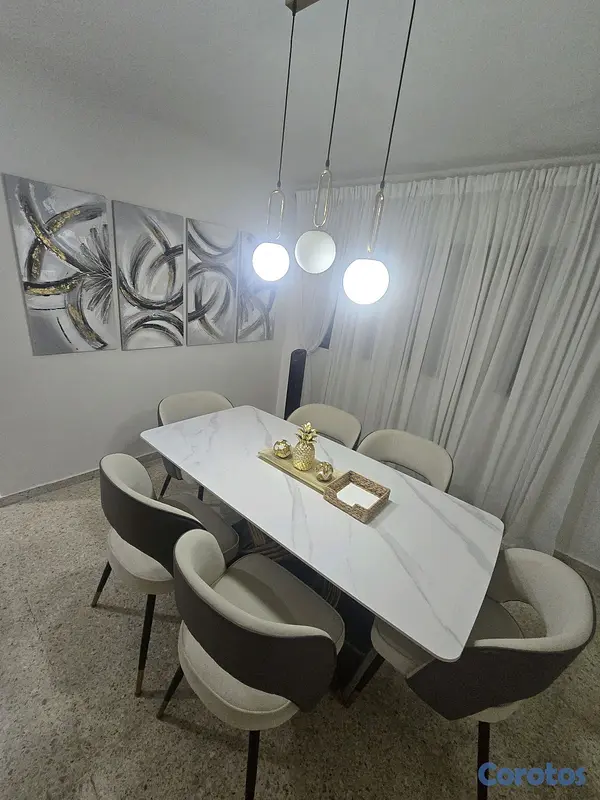 muebles y colchones - Comedor de 6 sillas 3