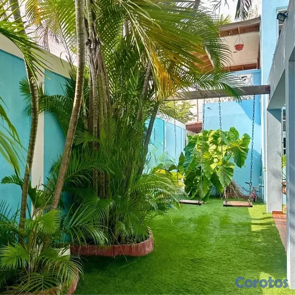casas - vendo casa altos De Arroyo hondo 3 dos niveles tres habitaciones con baño piscin 9
