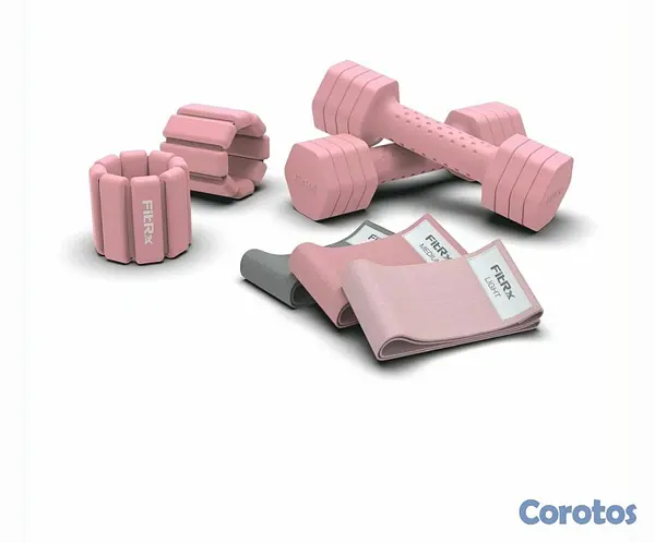 bicicletas y accesorios - FitRx Conjunto para Entrenamiento con Pesas y Bandas Ajustables 2