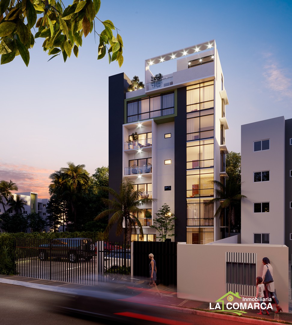 apartamentos - Moderna Torre Residencial con Apartamentos desde 116 mt2 y Pent House de 200 mt2