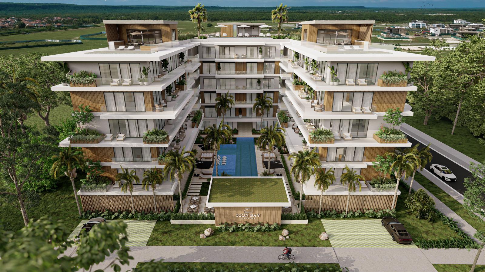 apartamentos - Icon Bay Residencies  en  Cap Cana.