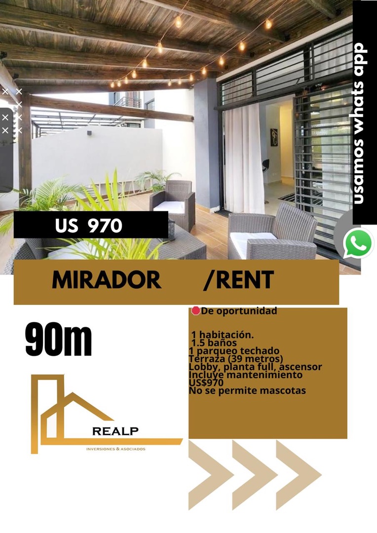 apartamentos - Apto amoblado 1 hab  0