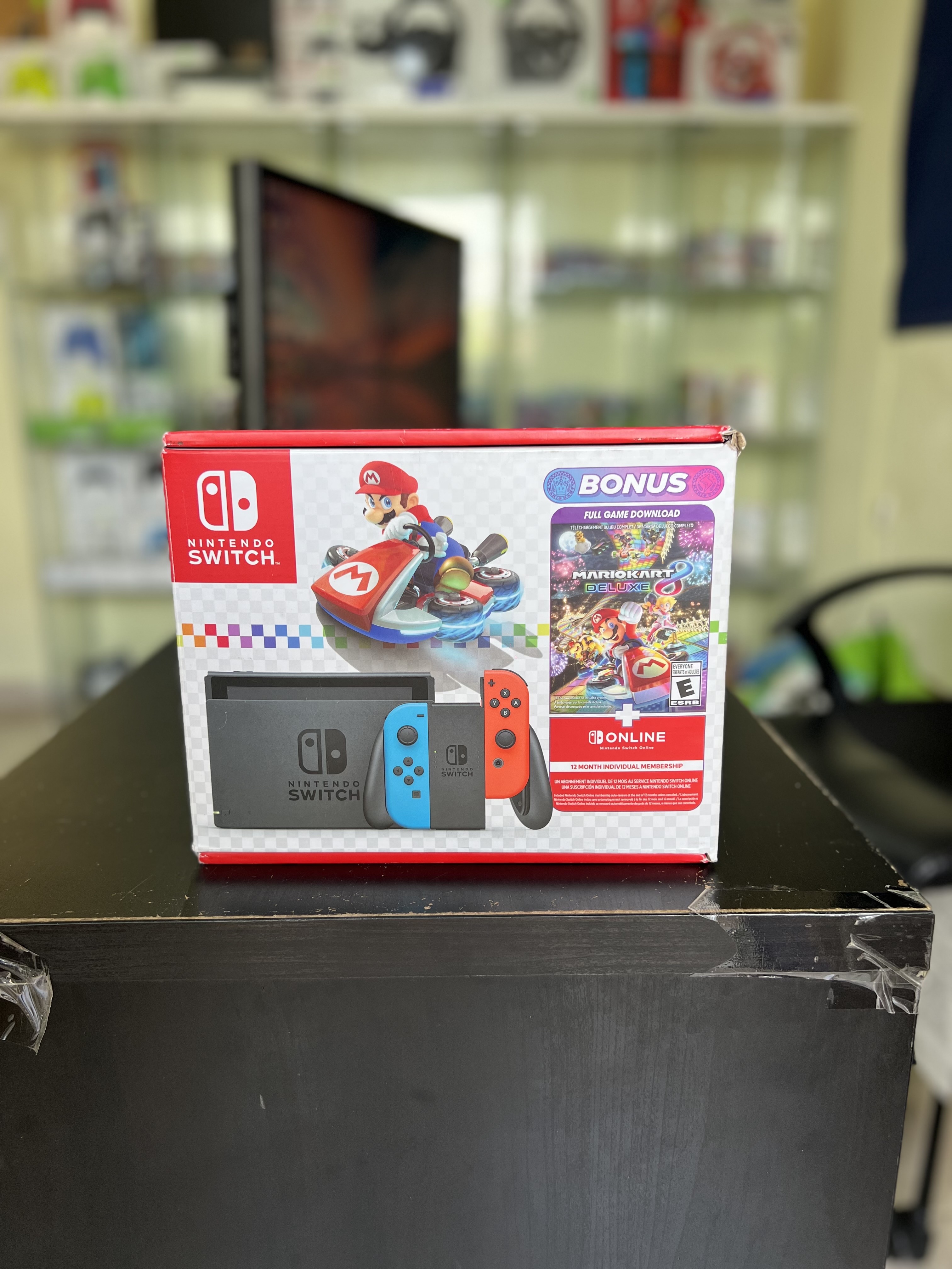 consolas y videojuegos - consola Nintendo switch v2 versión Mario kart  0