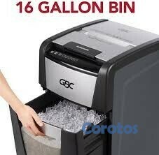 impresoras y scanners - TRITURADOR DE PAPEL GBC 300 HOJAS  Y 10 HOJAS MANU 3