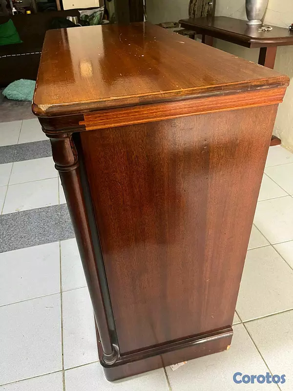 muebles y colchones - CREDENZA EN CAOBA Y ROBLE  7