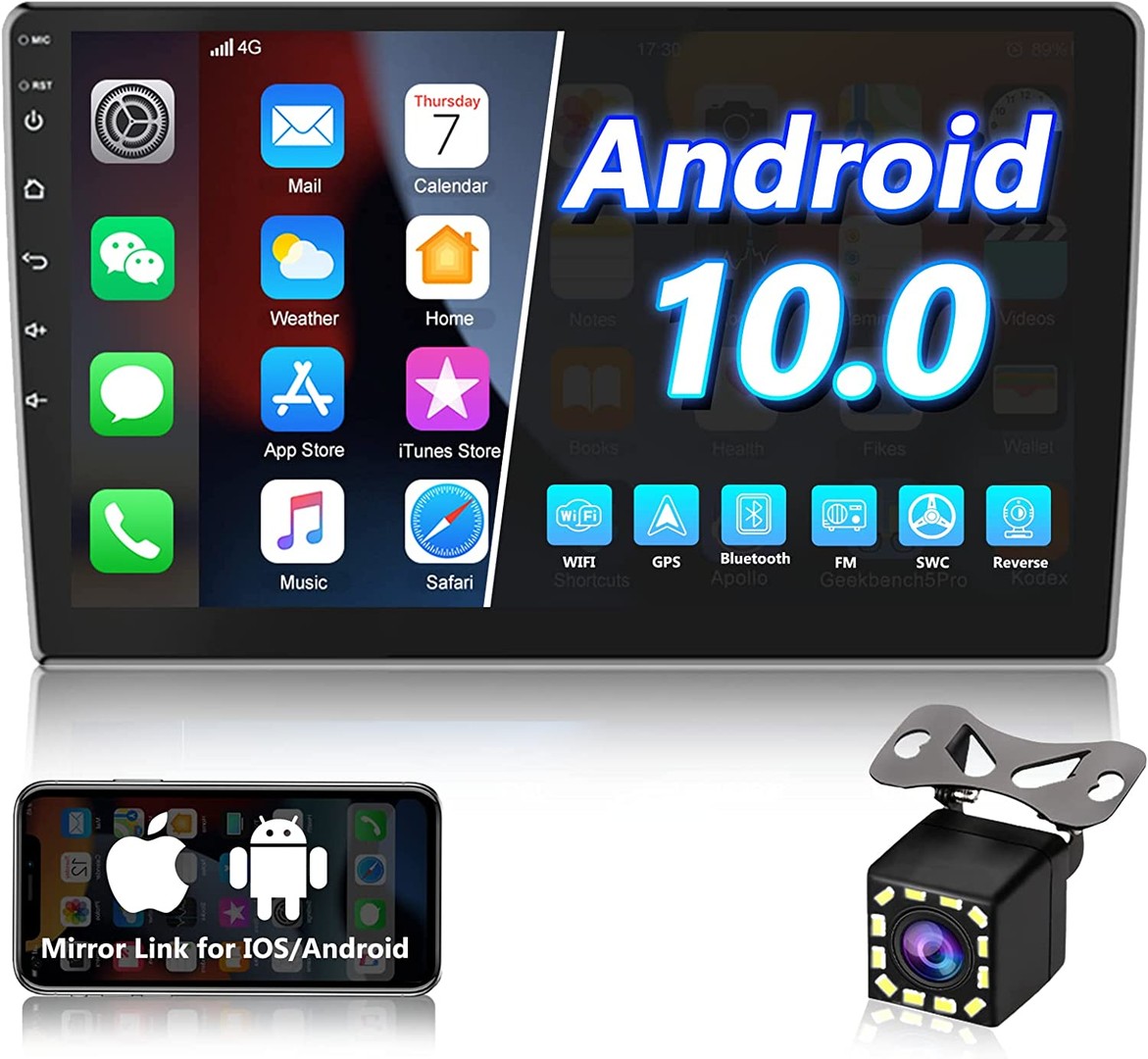 camaras y audio - Radio android de 10 pulgadas Car play, excelente calidad en oferta