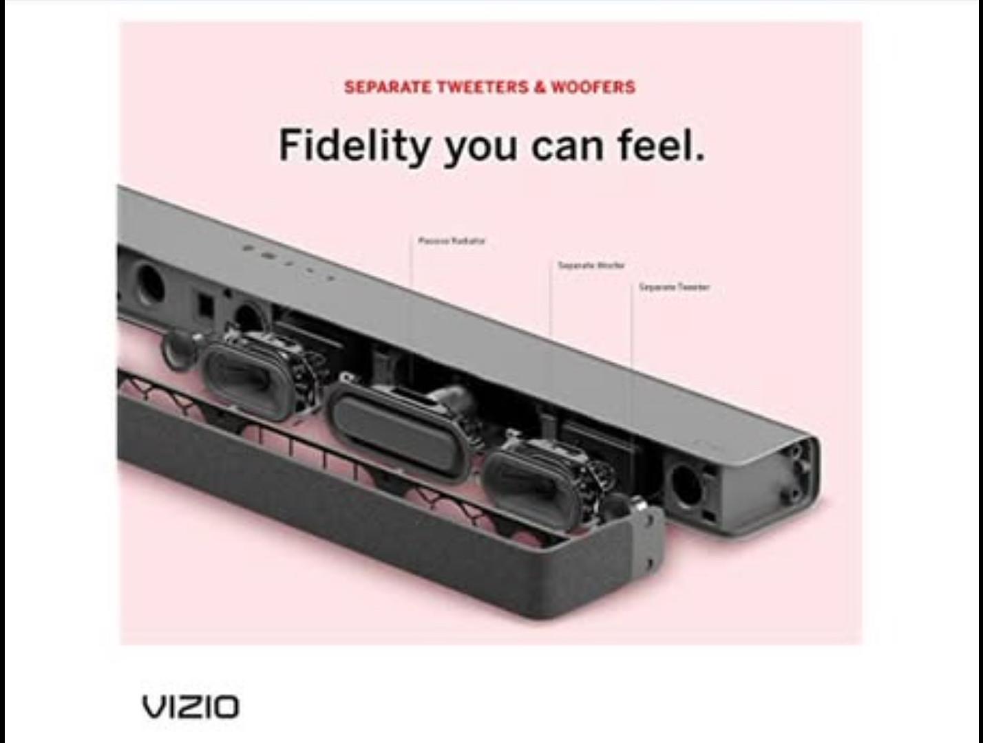 camaras y audio - VIZIO M-Series 2.1 BARRA DE SONIDO Subwoofer - Dolby Atmos & DTS 3