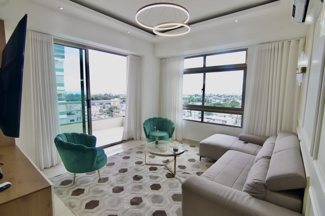 apartamentos - Venta de apartamento en torre de lujo en Alma Rosa primera Santo Domingo  3