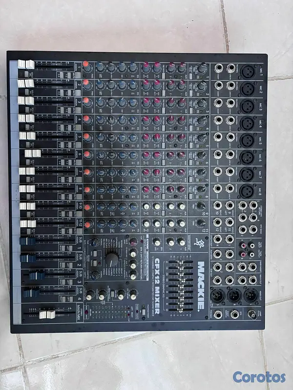 camaras y audio - Consola Mackie CFX12 a la venta 5