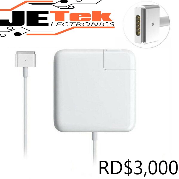 computadoras y laptops - Fuente cargador original apple 20v 4.25a magsafe2 T 85w
