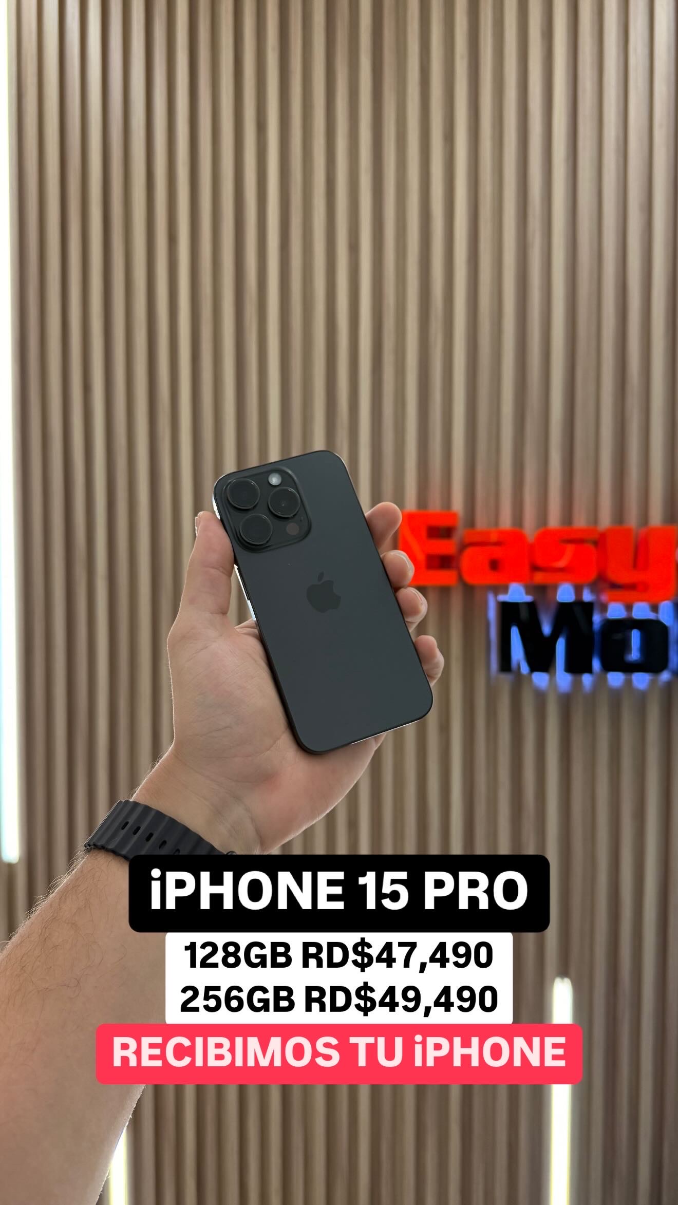 celulares y tabletas - iPHONE 15 PRO 128GB 